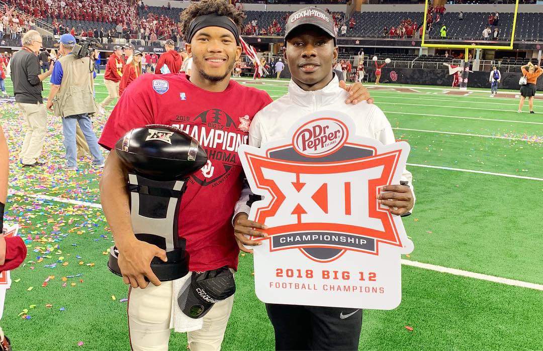 Primetime_jet's tweet photo. Congratulations To my brotha @kyler1murray hard work don’t go unnoticed #Back2Back HEISMAN! https://t.co/z5dgJyvleG