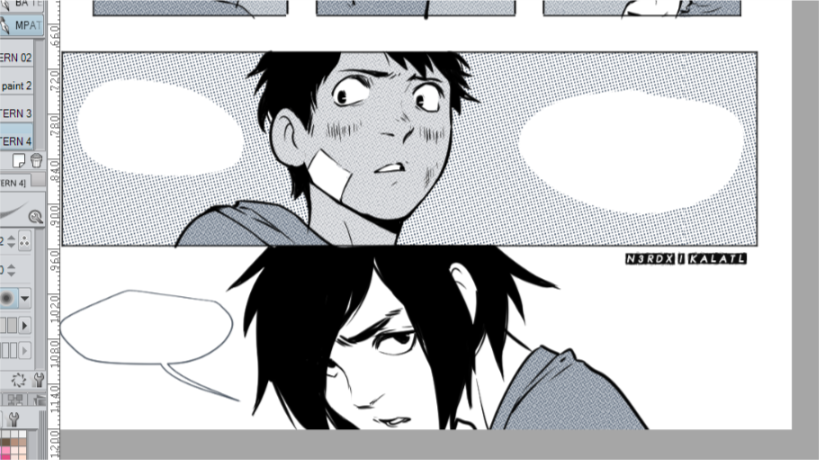 Working on the #Higuel comic ✍️ 