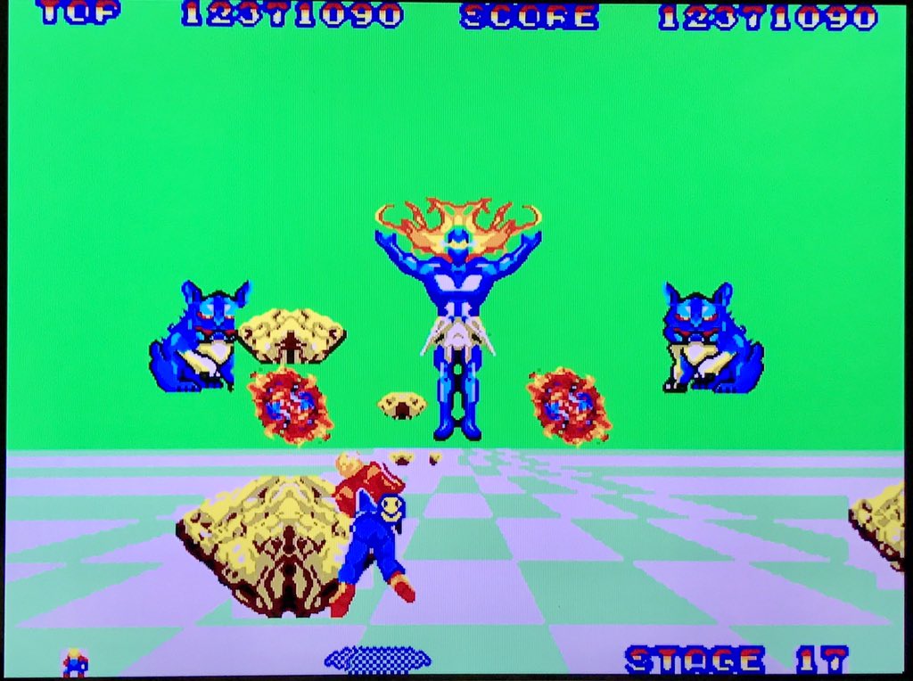 Twitter 上的 コウジ Layzner Mark2 Sky Kid X 17面ボス ウイウイジャンボ 18面ボス ハヤオー 懐かしいですね 彡 結構強くて厄介な敵だった記憶があります ハヤオーは オリジナルのアーケード版には登場せず 他のゲーム機への移植版にのみ登場したんです