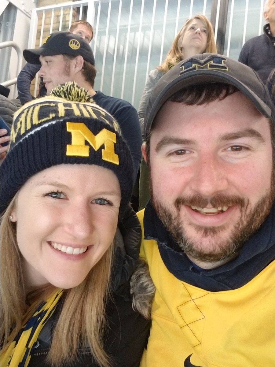 NathanDeKett's tweet photo. Go blue! Down go the gophers! #yostlive https://t.co/lr5G4jwiyy