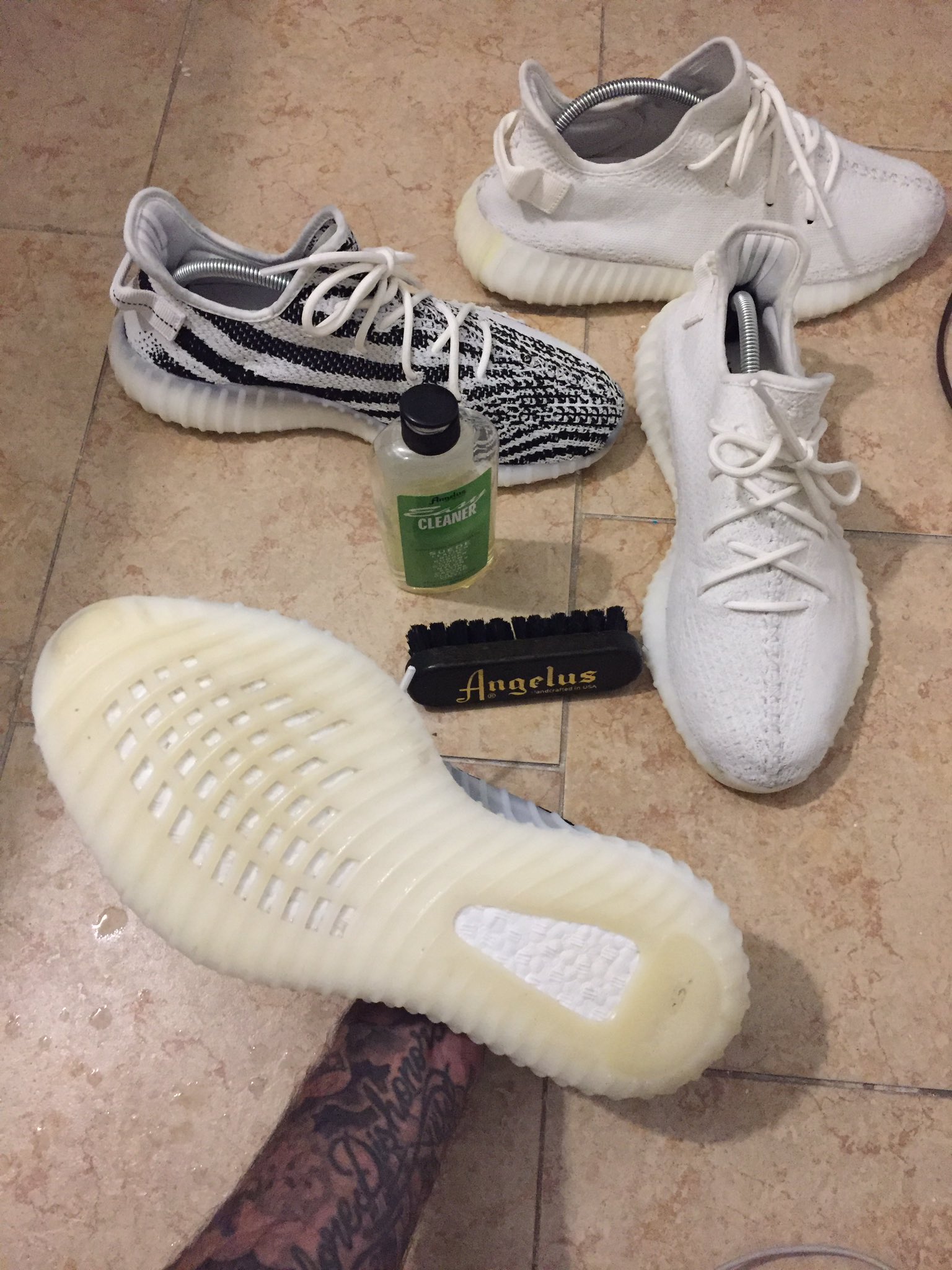 Angelus yeezy top