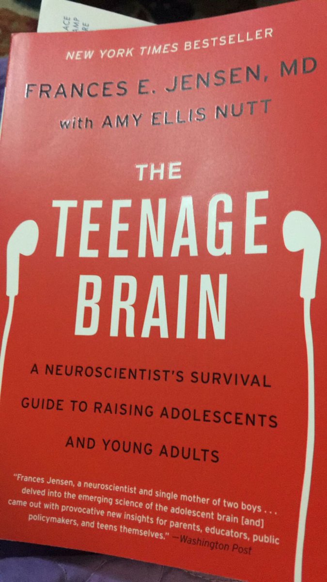 fjcurry's tweet photo. Forever trying to better understand so I can better support. #noparentingmanual #notachildnotanadult #changingeveryday #theteenagebrainbook https://t.co/GmYE6aodp2
