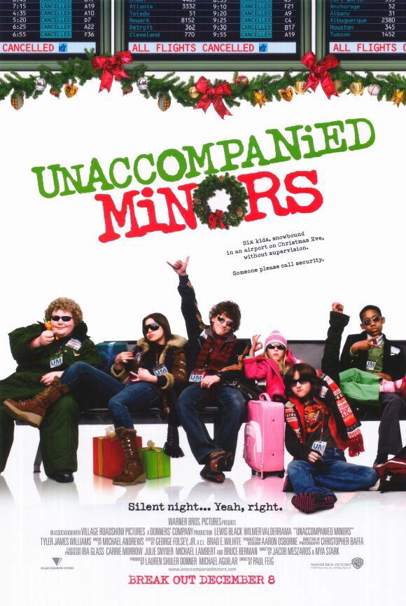 FilmNewsNos's tweet photo. 🎬MOVIE HISTORY: 12 years ago today, December 8, 2006 the movie ‘Unaccompanied Minors’ opened in theaters!
#DyllanChristopher @TheLewisBlack #GiaMantegna #TylerJamesWilliams #QuinnShephard #WilmerValderrama #BrettKelly @pagetpaget #RobCorddry @MrTonyHale #WayneFederman #PaulFeig https://t.co/5oFy0FaoEX