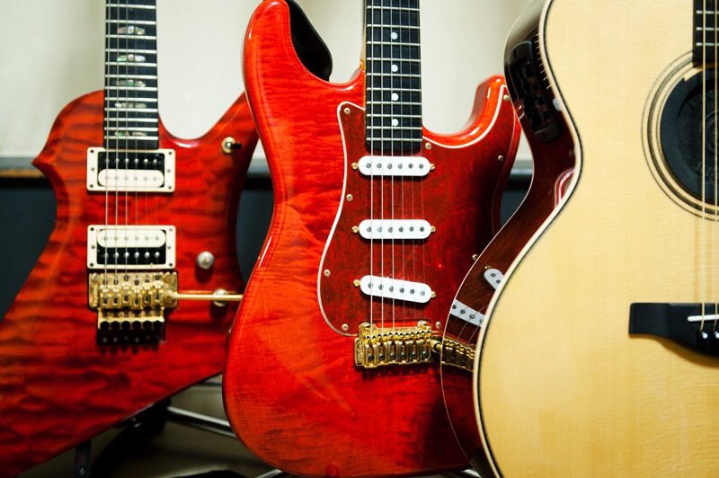 美人三姉妹♪ Yamaha ”HR special custom” Moon ”Lady in Red” Yamaha