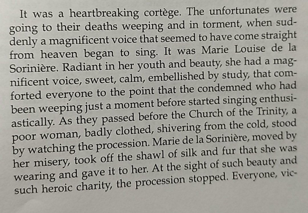... "Field of the Martyrs of Avrillé" and the path to it the "Path of Silence" 100 were beatified by Pope St. John Paul II in '84 including 12 guillotined priests.Below is accounts of the martyrdom of Blessed Marie Louise de la Soriniére & Blessed Sisters Marie-Anne Vaillot &..