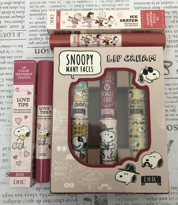 Dhc スヌーピー リップの販売店はココ さすがだね