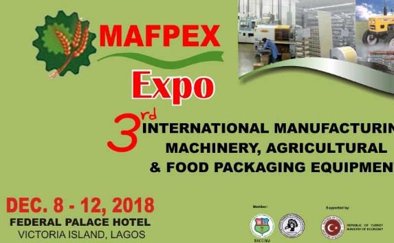 finelib's tweet photo. Do not miss the 2018 MAFPEX Expo – Find more information at https://t.co/8RjBwH6tfd. #events #Africanevent #expo #manufacturing #Lagos #Nigeria #exhibition #food #packaging #agriculture https://t.co/cuYtYnCLMC