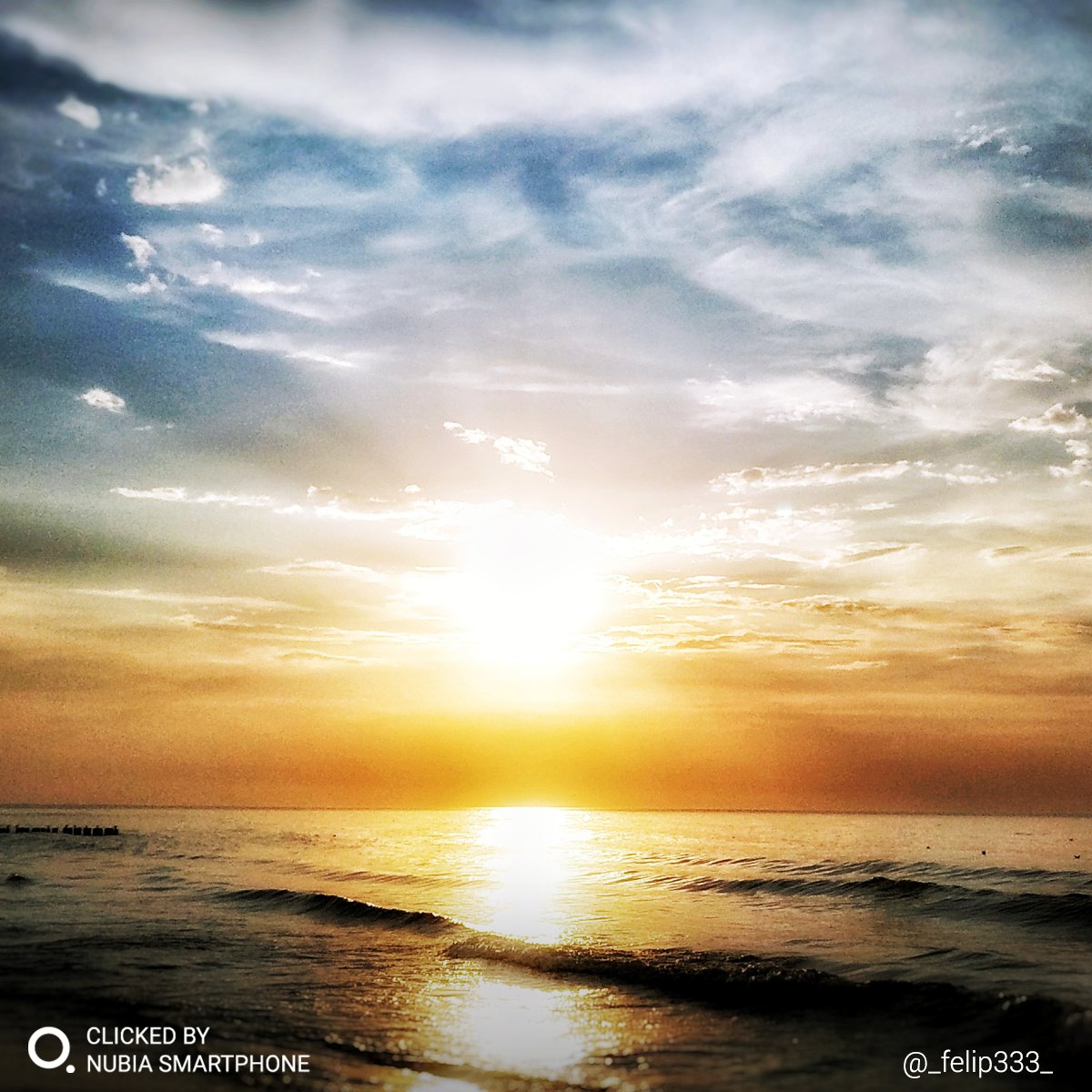 nubia_India's tweet photo. Photography with #nubia ‘seas’ the day! 
Where did you last see the most beautiful sunset? Tell us in the comments below!
#Regram @_felip333_
#ClickedBynubia using nubia Z17S. https://t.co/jvmUzpJrrr