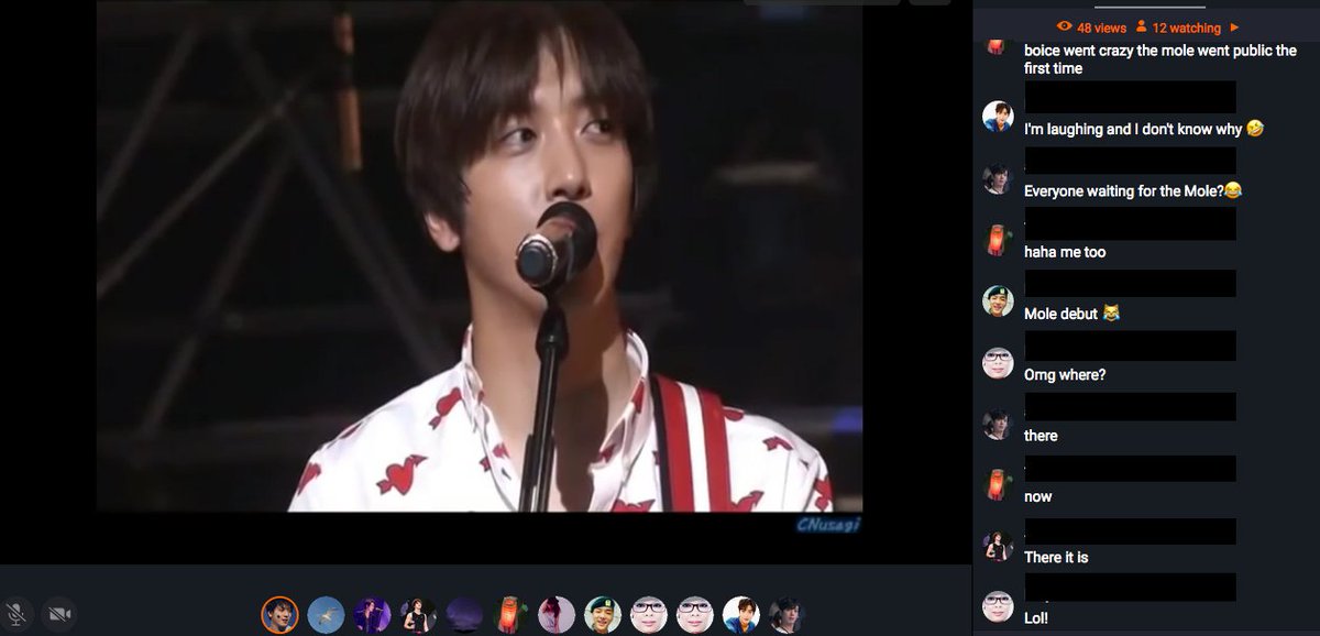 Yonghwa's chest mole #SaranghaeCNBLUE_concert_watching_party_WHITE