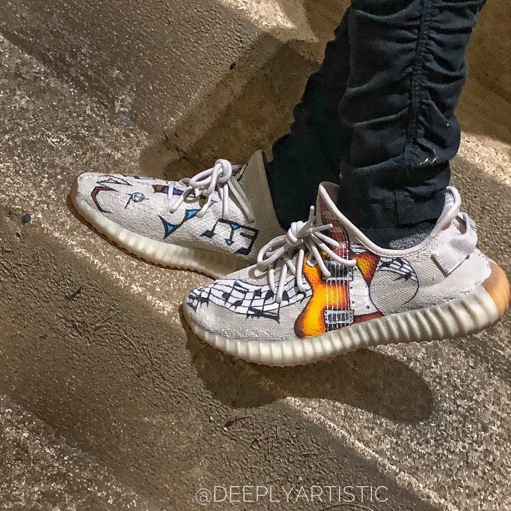 custom yeezy sesame
