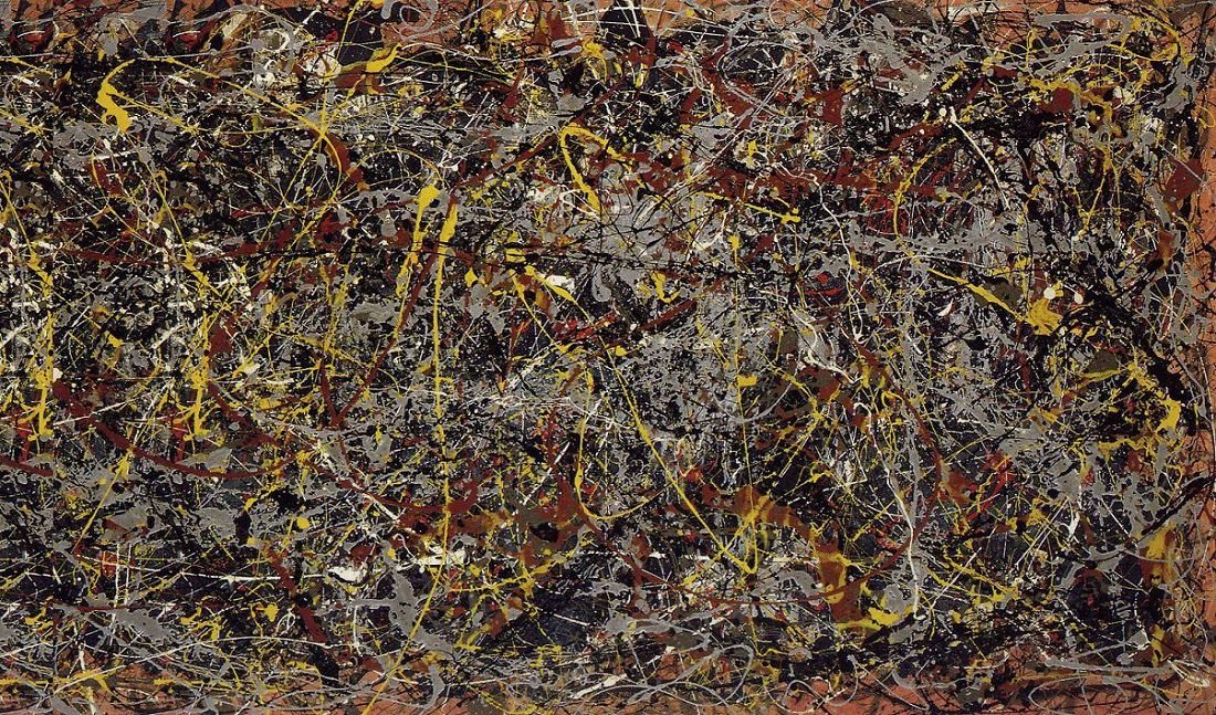 55. Jackson Pollock paintings. These are maps to me   https://www.jackson-pollock.org/jackson-pollock-paintings.jsp