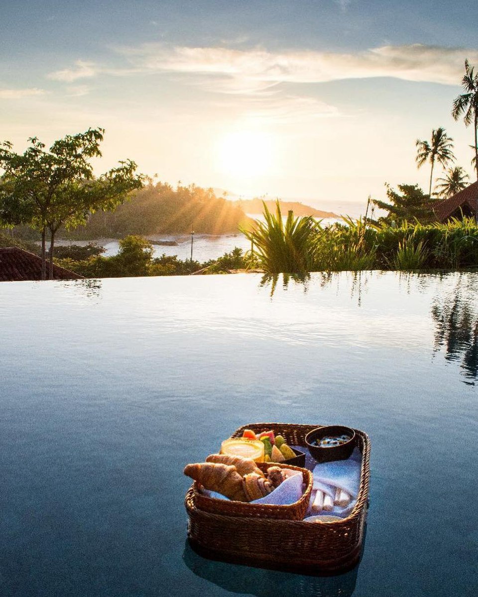 dmASIA_travel's tweet photo. #breakfastwithaview at @capeweligama 💦what can be more relaxing start if a Sunday than this view on the Indian Ocean?
#everythingextraordinary #dmasiatravel #infinitypool #capeweligama #weligama #love #waterdining #breakfast #instagood #foodie #lka #srilanka @resplendentceylon https://t.co/T1CSqA3rkG