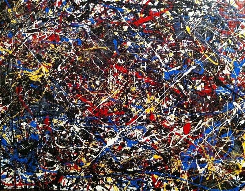 55. Jackson Pollock paintings. These are maps to me   https://www.jackson-pollock.org/jackson-pollock-paintings.jsp