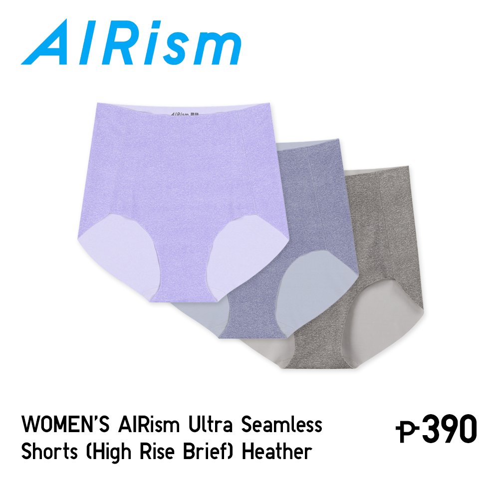 UNIQLO Philippines on X: It's comfortable, breathable, and invisible under  your clothes. Get our Women's AIRism Ultra Seamless Shorts and experience  comfort like no other! More colors and styles here in our