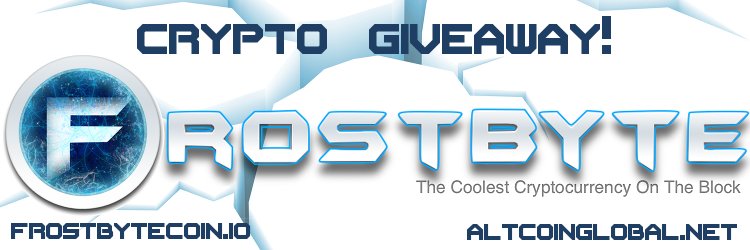 altcoinglobal's tweet image. 💰100 FSTX Coins #Giveaway!💰

To enter: 
✅Follow @Frostbyte2020 
✅Retweet/like this tweet
✅Tag a friend
✅Join the FSTX discord: discord.gg/PTchZ7W
✅Post a screenshot in the #AltcoinGlobal discord: discord.gg/xgP2nFq

Winner announced 12/22/18 in AG discord.
