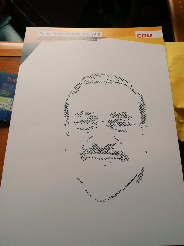 anirbanganguly's tweet image. #CDU waffles, Bundestag as backdrop, Emma the robot which sketches, apples for delegates to pick... the @CDU Convention finally ends... with @vijai63 at #HamburgMesse