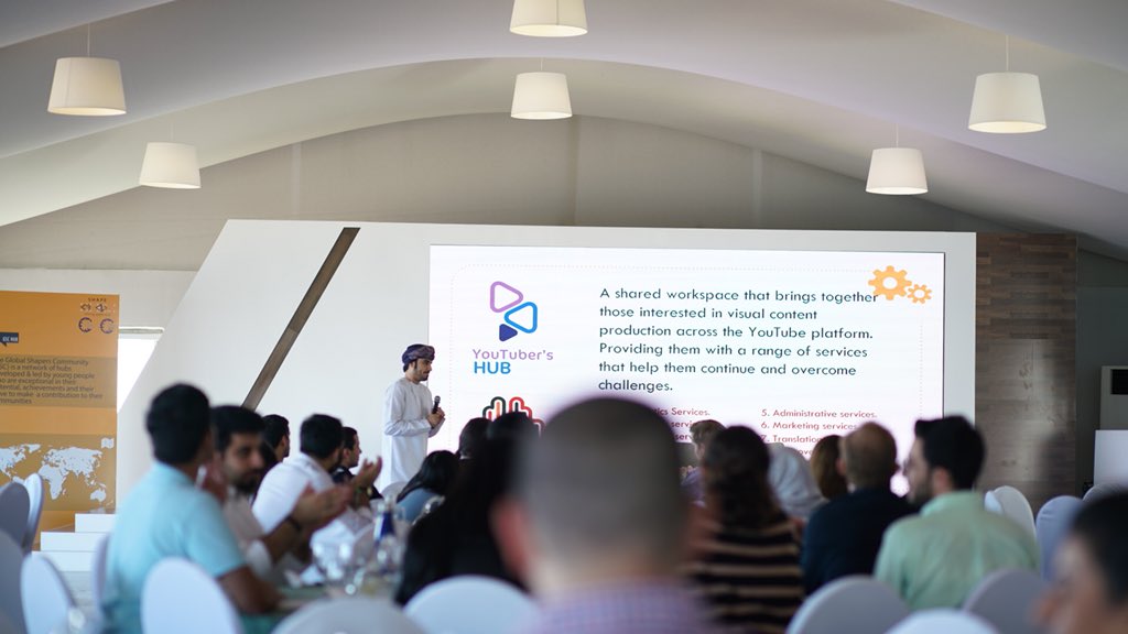 GSC_Muscat's tweet photo. Last day at #SHAPEMENA18
Muscat Shaper Hilal Al Riyami has introduced Oman entrepreneurship culture by representing some Omani SMEs. 
المشاركون في اليوم الأخير يتعرفون على أبرز المشاريع الصغيرة في عمان بطريقة تفاعلية
@wallahnestahal @Youthvisionom @mandoob_om @Salikon_om https://t.co/fSuExnAgj6