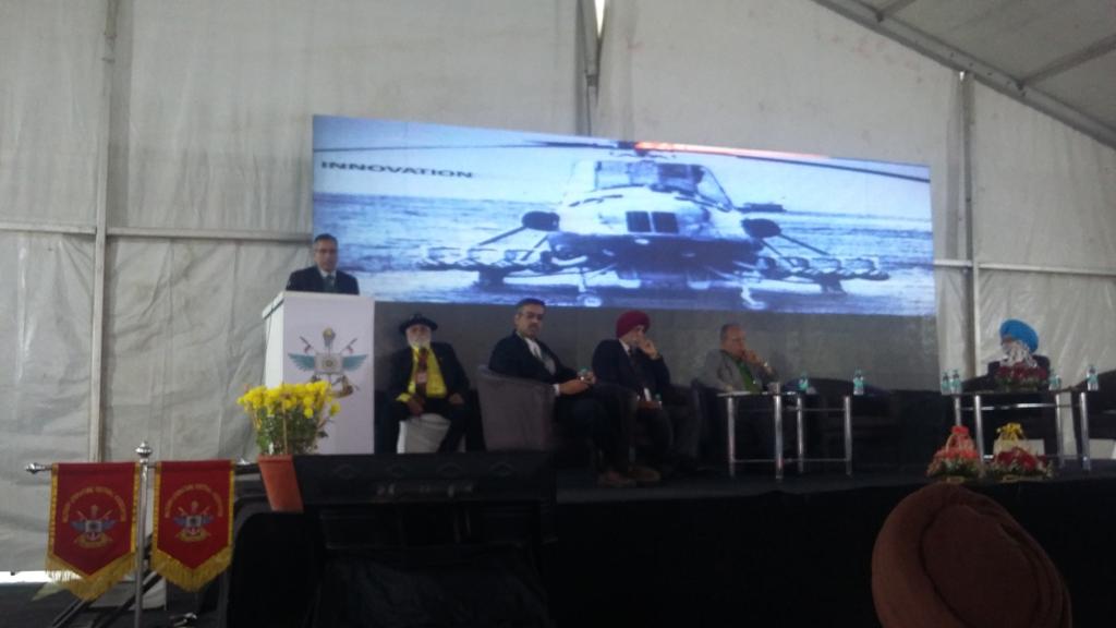 Speaking @MilitaryLitFest at #Chandigarh on lessons of 1965 war - and their implementation in 1971 war.