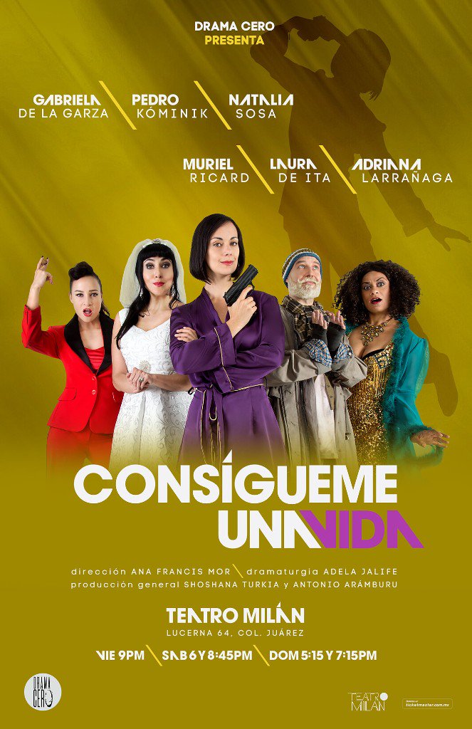 La comedia musical que nos ayudó a encontrar la felicidad en el matrimonio, el sexo o el poder, llega hoy a su gran final, <a href="/consigueme1vida/">Consígueme Una Vida</a>: bit.ly/2Jf80N4