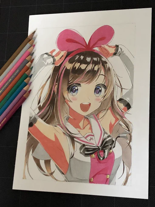 キズナアイ描きました!
#模写 #キズナアイ 