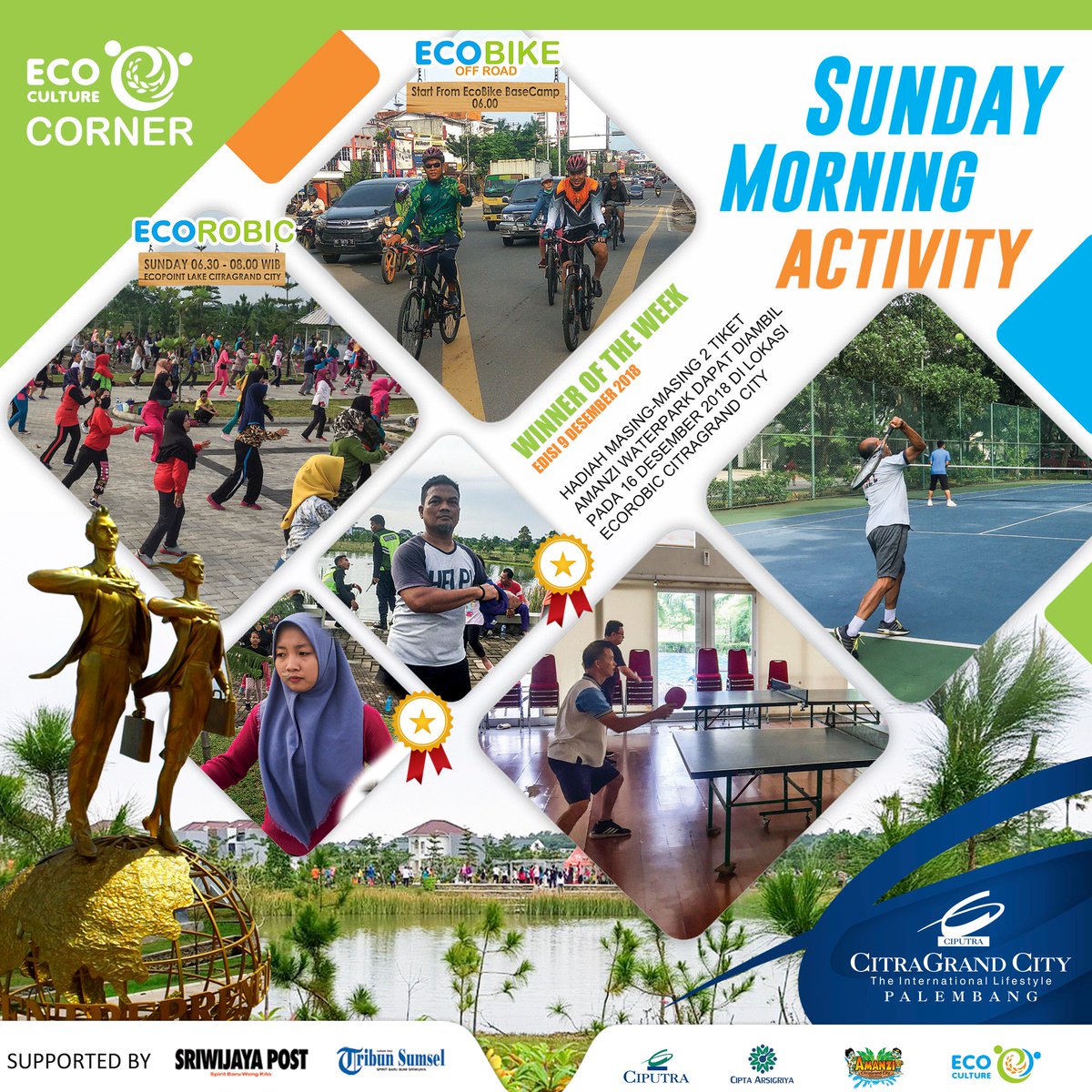 Ini dia pemenang EcoRobic Minggu ini :D