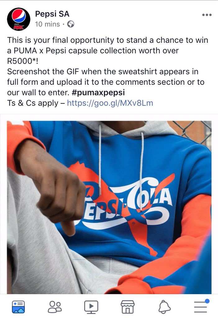 tenis puma pepsi cola