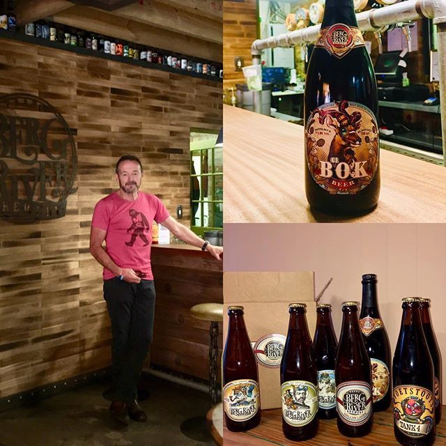 DaveStarley's tweet photo. A truly satisfying experience it is when one comes across a ‘new’ brewer and beers that one didn’t know about before!
It was brilliant meeting Glen from @bergriverbrewery and scoring some beaut merch (Tees and beers 👊🏻). That awesome looking #9% #blackgo… https://t.co/QZSDJIx1Ao https://t.co/5HTsZoomzY
