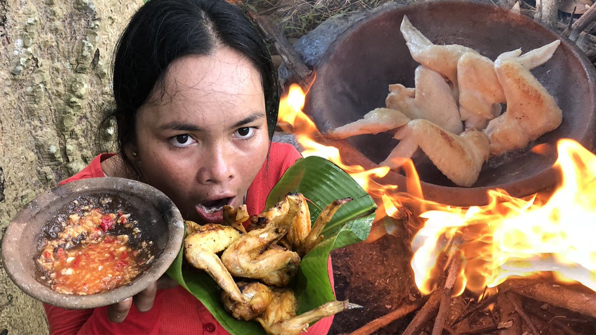 Hi Everyone to day i want to show you about Cooking chicken wing recipe on a rock.Let's watch my video altogether please  help like share comment  and follow as my channel by clicking subscribe  and text on  notifications to get update more video.Thank you
youtu.be/VUsJD_bjCWs