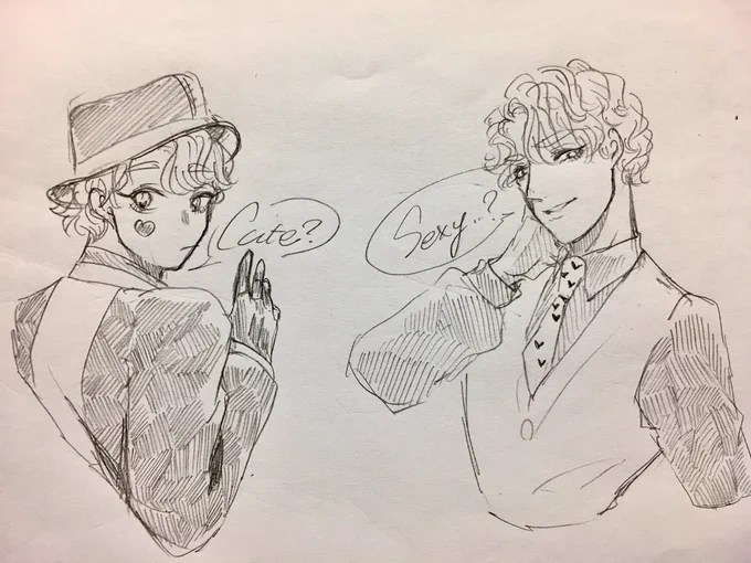 @ranran__D えへへ(  ◜௰◝  )嬉しい!!!
♪セクシーなのキュートなの?どっちが好きなの?♪ 