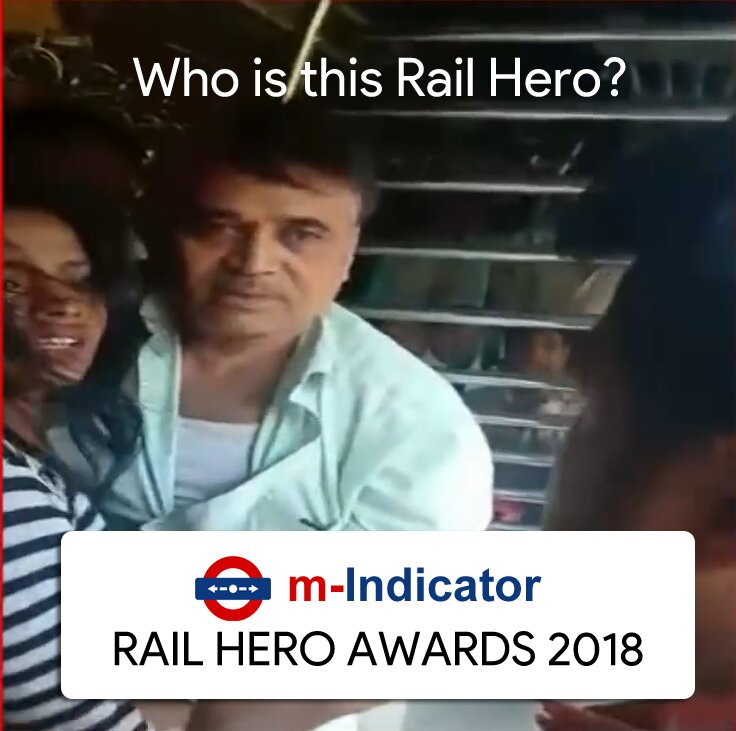 #RAILHERO 
Please mumbai ppl help identify this HERO.