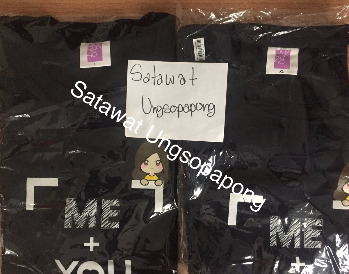 Satawats's tweet photo. เสื้อวันเกิดตาหวานL,XL
ไซส์Lตัวละ700 XLตัวละ650
นัดรับได้ปิ่นเกล้าหรือส่งปณ
แพคส่งอย่างดี มีเครดิต
รับโอนธนาคาร พร้อมเพย์ ทรูวอลเลท
#BNK48Market  #ตลาดนัดBNK48 https://t.co/u5IFixNw7k