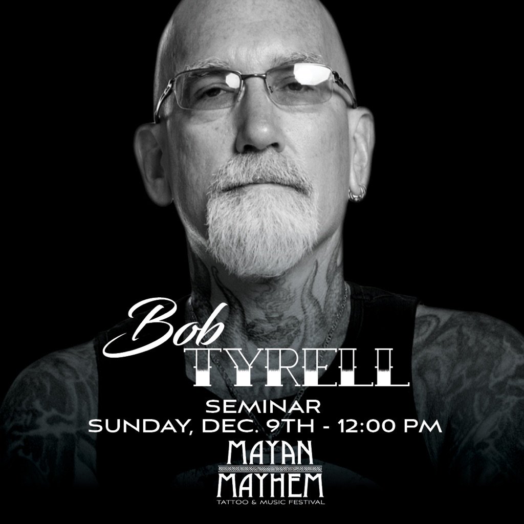 Our last day of tattoo seminars inside the Kinky Cabaret starts with the amazing Steve Butcher at 10:30am and closes out with metal fan and portrait artist Bob Tyrrell at noon. Don't miss this chance to hear from the top artists in the industry!! #sundayfunday #inkedlife