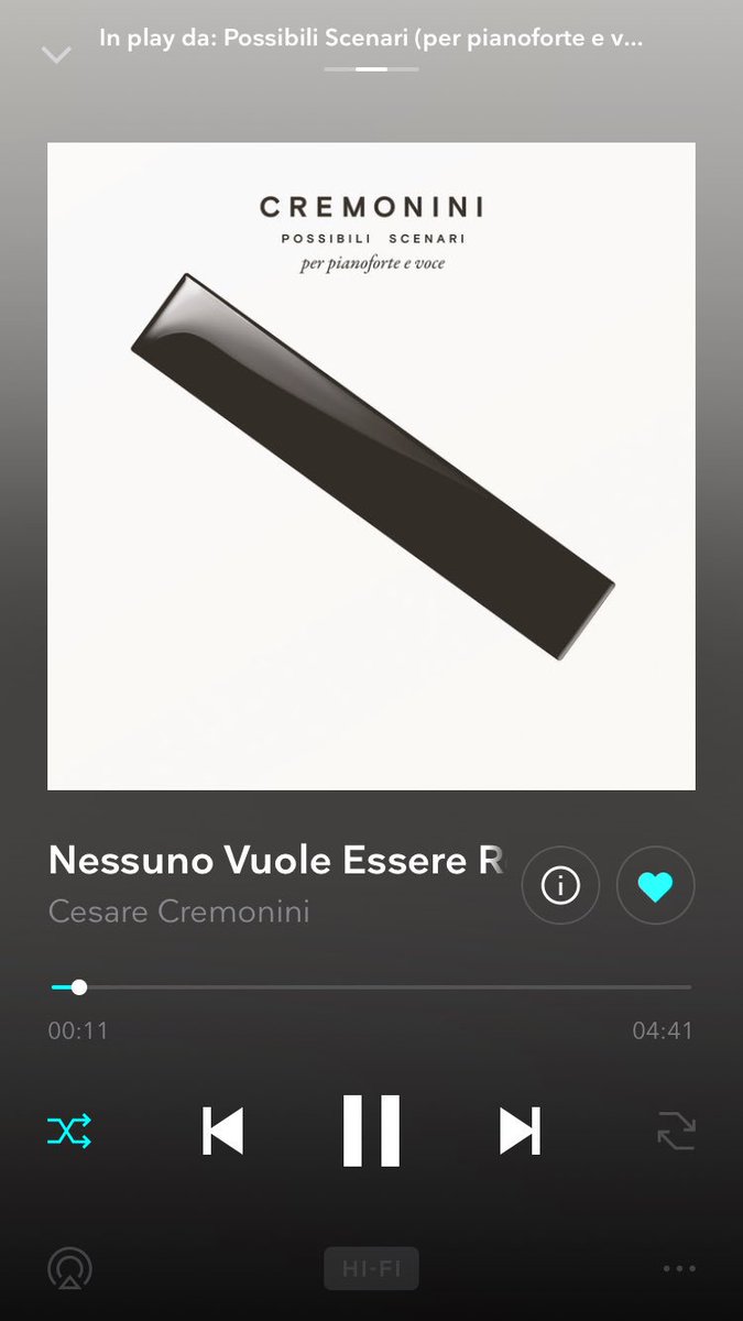 AnnalisaBracale's tweet photo. #NessunoVuoleEssereRobin è la mia canzone preferita, ma questa versione la rende ancora più bella è significativa. Ogni singola parola assume un significato nuovo e sembra che @CremoniniCesare sia lì accanto a te che suona al piano questa meraviglia #PossibiliScenariPianoEVoce https://t.co/qeB91c9TO6