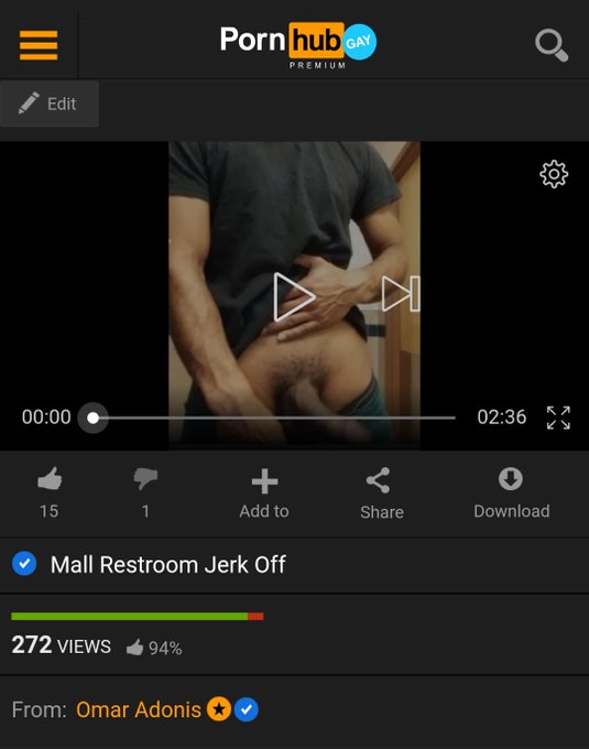 Go watch my most recent video of me jerking off in the Mall Restroom!🍆💦 @pornhubModels https://t.co/fEqhSvMn5p<a href="/tag/love"class="tags"><span>#love</span></a><a href="/tag/lgbt"class="tags"><span>#lgbt</span></a>