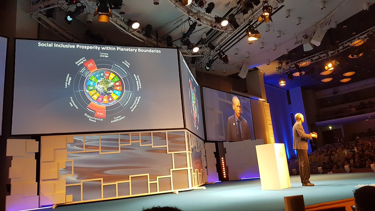 We can use the #globalgoals to stay within the #planetaryboundaries if we start today, says @jrockstrom #NobelDialogue