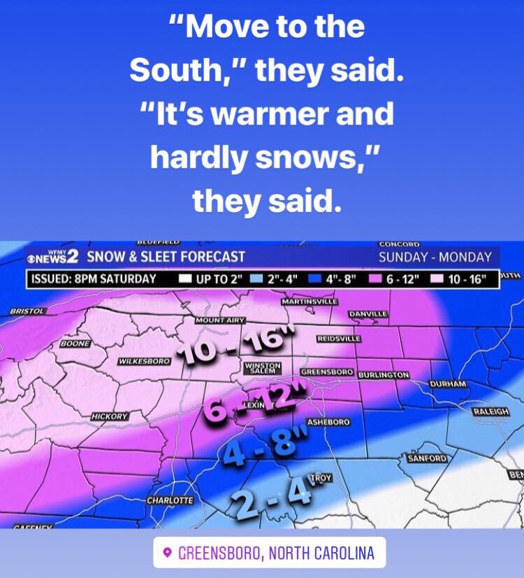 MeghannMollerus's tweet image. #southernsnow #snowon2 @WFMY