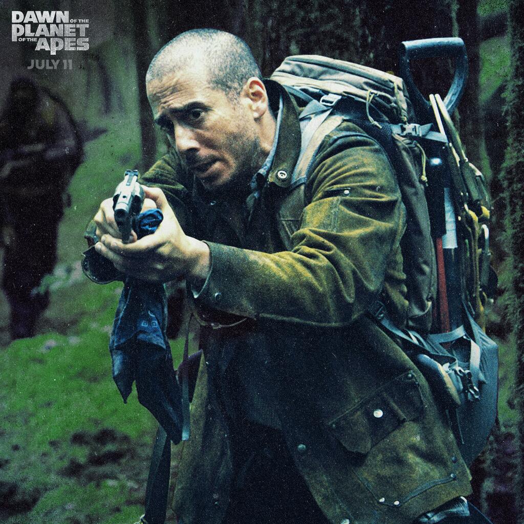 Happy Birthday to Kirk Acevedo, Dawn Of The Planet Of The Apes. 