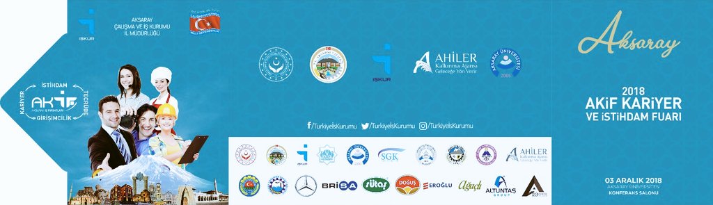 Öğrenciler akademik alandaki rol modeli profesyoneller ile "Aksaray Kariyer ve İstihdam Fuarı"nda buluşuyor 🎉🎉🙌🏻

İŞKUR Aksaray ile planladığımız bu  muhteşem  organizasyona hepinizi bekliyoruz ⚡🎊