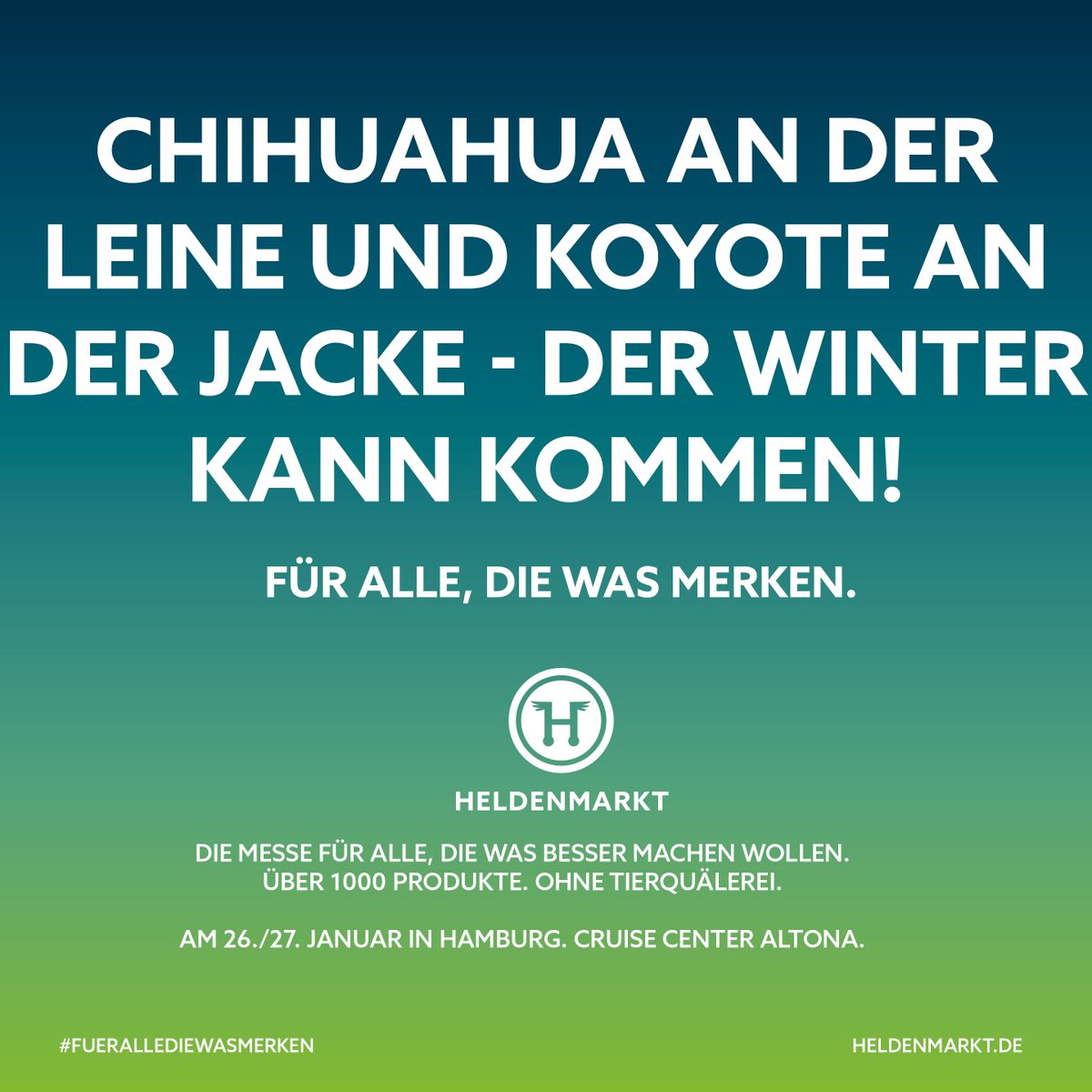 Heldenmarkt's tweet photo. Winter is coming! #fuerallediewasmerken #heldenmarkt #pelzmantel https://t.co/6ZKb5ybPpI
