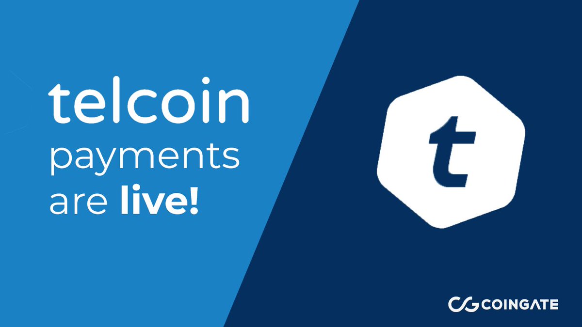 <a href="/telcoin_team/">telcoin_team</a> #Telcoin (TEL) is now live!!! That means you can make purchases with TEL in more than 4,000 shops worldwide, or accept it at your store! You can find more info about #ERC20 token implementation on our blog: blog.coingate.com/2018/11/introd…