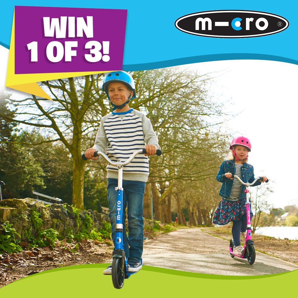 SmythsToysUK's tweet image. Get set for Christmas and RT to WIN 1 of 3 Micro Cruiser scooters from the award winning team @microscooters 😍 These scooters offer children a chance to travel further, faster and smoother and they can also be folded up to make them easy to carry 😁 Ends 29th November ✨