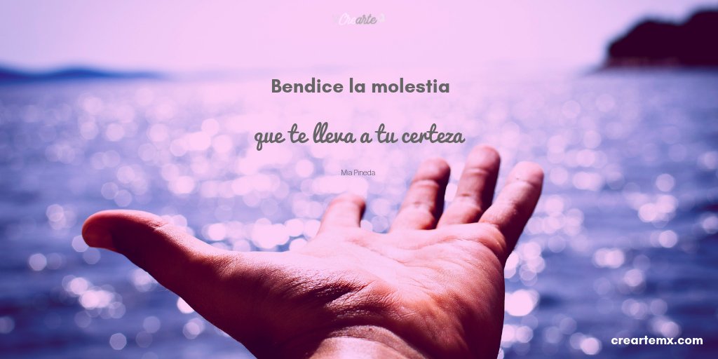 Crearte_mx's tweet photo. La incomodidad que sientes hoy, es sólo la presión que necesitas para pulir tu esencia, y así puedas mostrarte tan auténticamente como eres para encontrar con confianza y certeza todo lo que quieres.  ✨ #FelizMartes https://t.co/4l6S7EE6xy