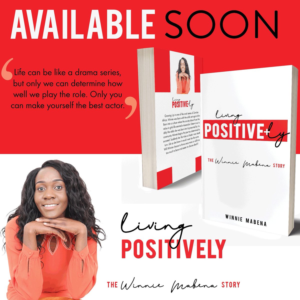 Will be announcing for pre orders soon! Be on the look out! #livingpositively #thewinniemabenastory
