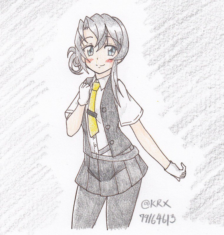 #艦これ版深夜の真剣お絵描き60分一本勝負
#艦これ版真剣お絵描き60分一本勝負_20181127
#野分
のわっちです 