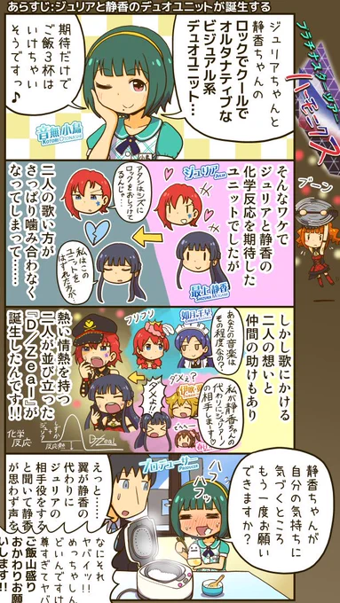 ミリシタ四コマ。今のイベントのネタバレ有りです。 