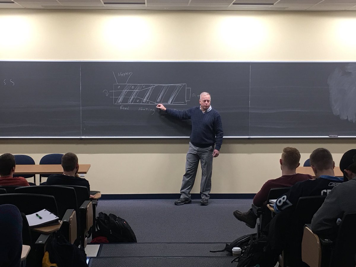 ThorstenWuest's tweet photo. Thank you Dr. Todd Hamrick for sharing your expertise and industry experience on #Polymers #Manufacturing w/ our #IENG302 class at @wvustatler today! #Engineering #EarlyMorning #WVU https://t.co/ibBANig6u2