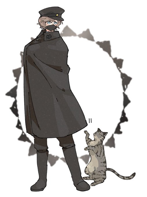 「black cloak」 illustration images(Oldest｜RT&Fav:50)