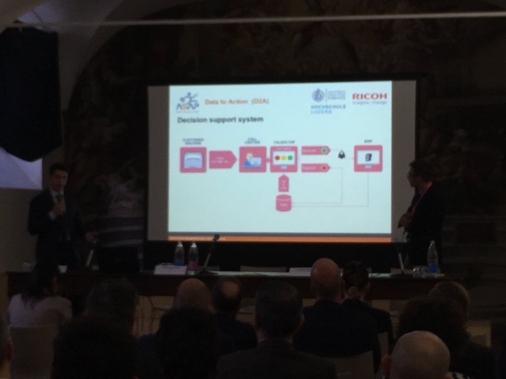 RiseLabUNIBS's tweet image. How to get value from data all’ #asapforum con @RICOHItalia @AsapSMF