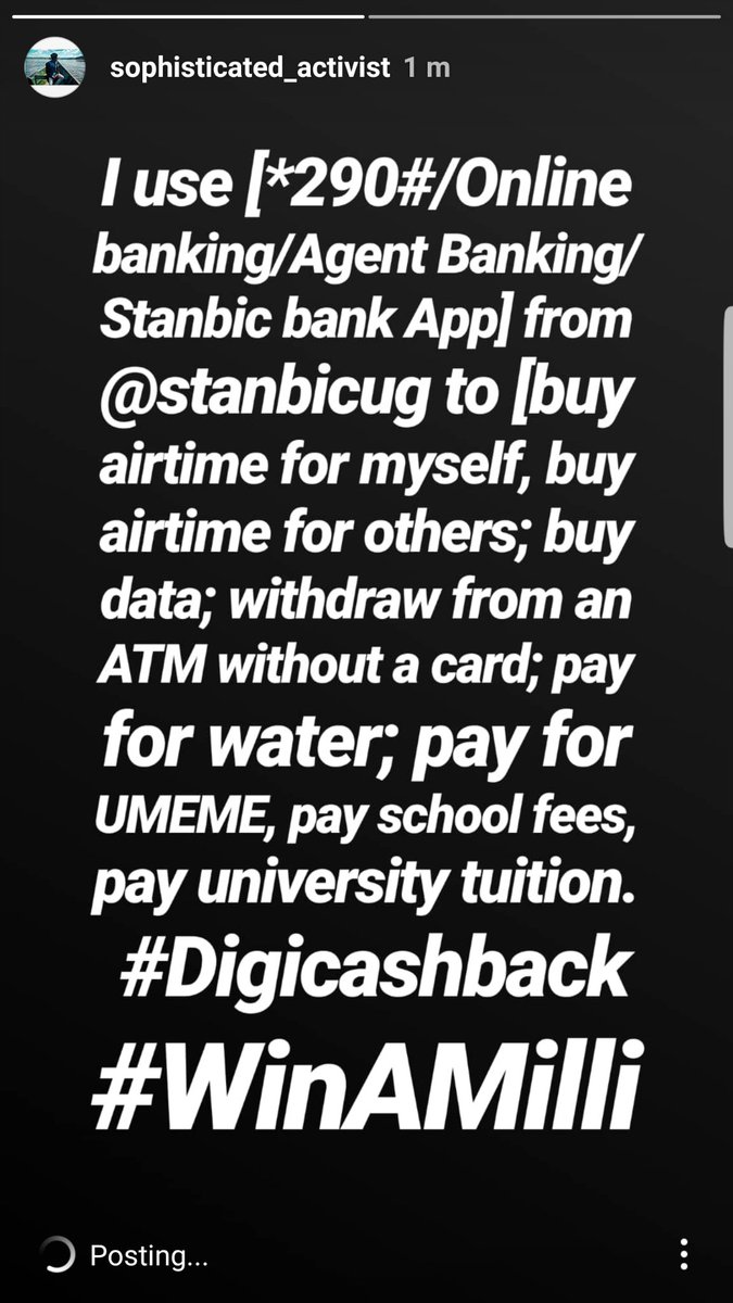 Mugisha_Frank_'s tweet photo. Life just got better with @stanbicug .#followmeontwitter #jualfollowerstwitter #twitterupdate #instatwitter #twitterpost #jualthemetwitter #jualfollowertwitter #twitter #blacktwitter #tematwitter #jualfolloweraktiftwitter #twitterweek #followerstwitter #winamilli #digicashback https://t.co/QTmsBL1Z9n
