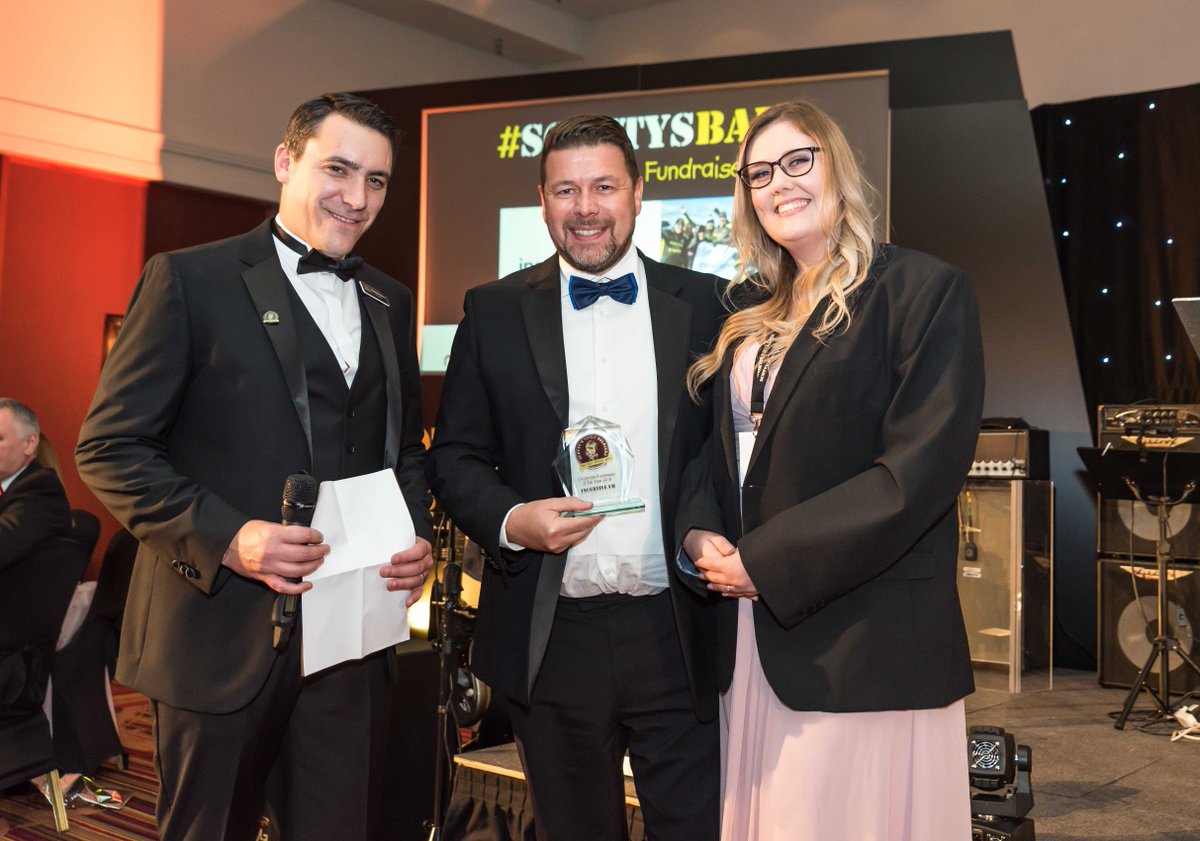 ScottysCharity's tweet photo. Congratulations and thanks to @IncentiveFM for their amazing fundraising efforts this year! Our Corporate Fundraisers of the Year!   https://t.co/iNKG7STw9i #ScottysBall https://t.co/Wk5bpAbhPl